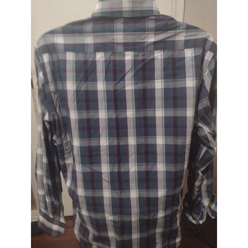 Robert Graham Classic Fit Flip Cuffs MultiColor Long Sleeve Button Shirt XL Cott - Picture 7 of 12